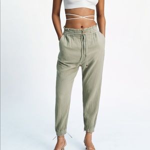 ZARA NWT soft jogger pants size XS
